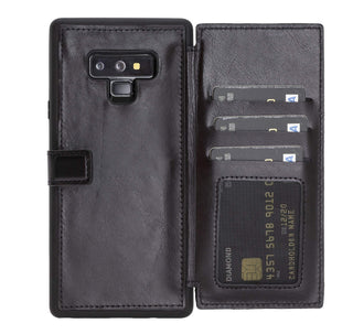 Verona RFID Blocking Leather Slim Wallet Case for Samsung Galaxy Note 9