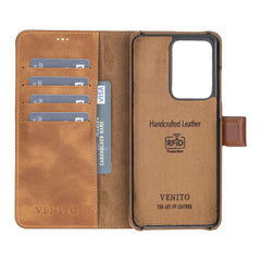 Florence - Funda tipo cartera de piel con bloqueo RFID para Samsung Galaxy S20 Ultra