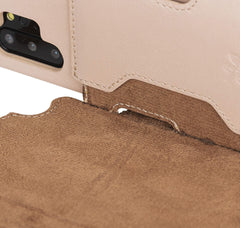 Funda tipo billetera de cuero con bloqueo RFID Florence para Samsung Galaxy Note 10 Plus
