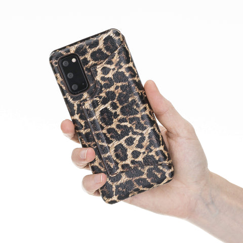 Venice RFID Blocking Leather Wallet Stand Case for Samsung Galaxy S20