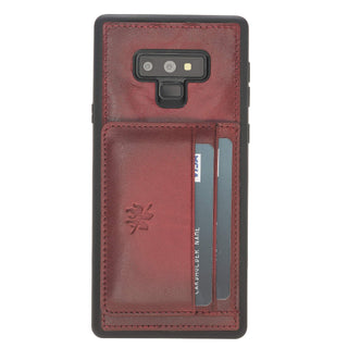 Pisa Snap On Leather Wallet Case with Stand for Samsung Galaxy Note 9