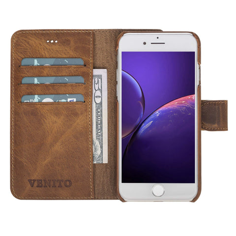 Florence RFID Blocking Leather Wallet Case for iPhone 7