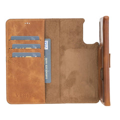 Funda tipo billetera de cuero con bloqueo RFID Florence para Samsung Galaxy S20