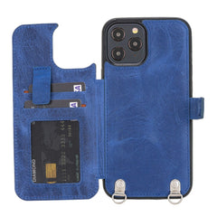 Fermo Leather Crossbody Wallet Phone Case for iPhone 12 Pro Max