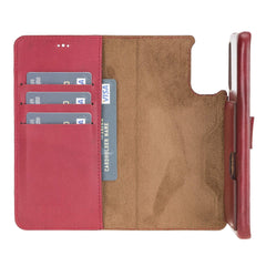 Funda tipo billetera de cuero con bloqueo RFID Florence para Samsung Galaxy S20
