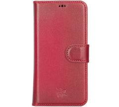 Funda tipo billetera de cuero desmontable con bloqueo RFID Ravenna para iPhone 14 Pro