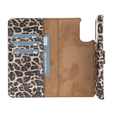 Funda tipo billetera de cuero con bloqueo RFID Florence para Samsung Galaxy S20