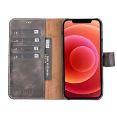 Florence RFID Blocking Leather Wallet Case for iPhone 14 Pro