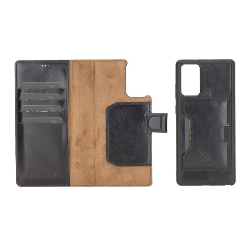 Florence RFID Blocking Leather Wallet Case for Samsung Galaxy Note 20