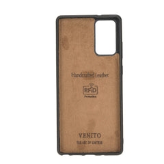 Funda tipo billetera de cuero Capri Snap On para Samsung Galaxy Note 20