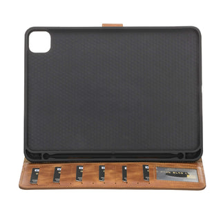 Parma Leather Wallet Case for iPad Pro 11 2021 (3rd Generation)/ 2020 (2nd Generation)/ 2022 (4th Generation)