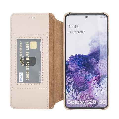 Venice RFID Blocking Leather Wallet Stand Case for Samsung Galaxy S20 Plus