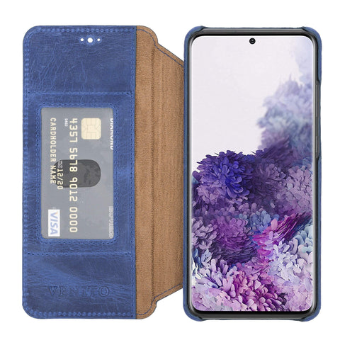 Venice RFID Blocking Leather Wallet Stand Case for Samsung Galaxy S20 Ultra