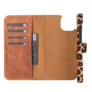 Florence RFID Blocking Leather Wallet Case for iPhone 14 Plus