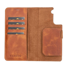 Funda tipo billetera de cuero con bloqueo RFID Florence para Samsung Galaxy S21 Plus