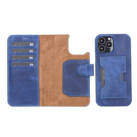 Florence RFID Blocking Leather Wallet Case for iPhone 14 Pro Max