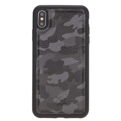 Funda de cuero Lucca Snap On para iPhone XS Max