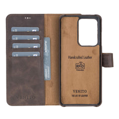 Florence - Funda tipo cartera de piel con bloqueo RFID para Samsung Galaxy S20 Ultra