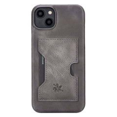 Funda tipo billetera de cuero con bloqueo RFID Florence para iPhone 14 Plus