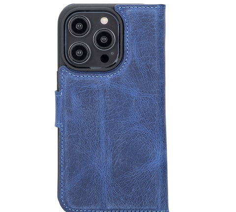 Ravenna RFID Blocking Detachable Leather Wallet Case for iPhone 14 Pro