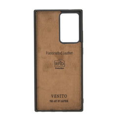 Funda tipo billetera de cuero Capri Snap On para Samsung Galaxy Note 20