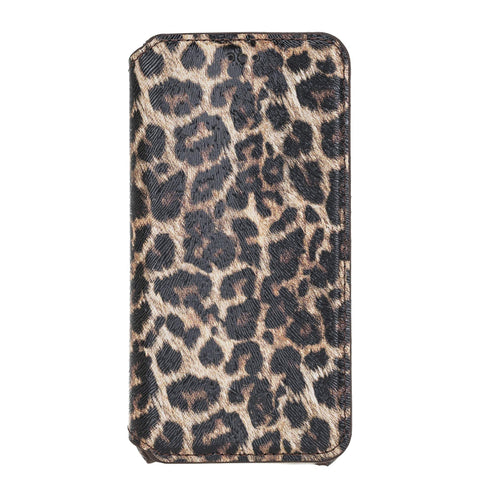 Estuche tipo billetera de cuero con bloqueo RFID Venice para iPhone 8