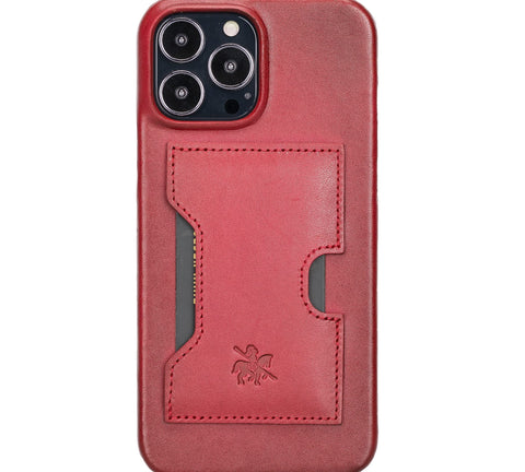 Florence RFID Blocking Leather Wallet Case for iPhone 14 Pro Max