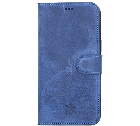 Ravenna RFID Blocking Detachable Leather Wallet Case for iPhone 14 Pro Max