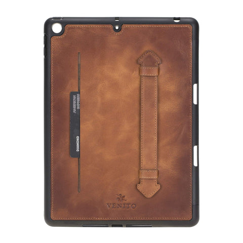 Funda tipo cartera de cuero Lecce para iPad 10.2 2019