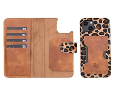 Florence RFID Blocking Leather Wallet Case for iPhone 14