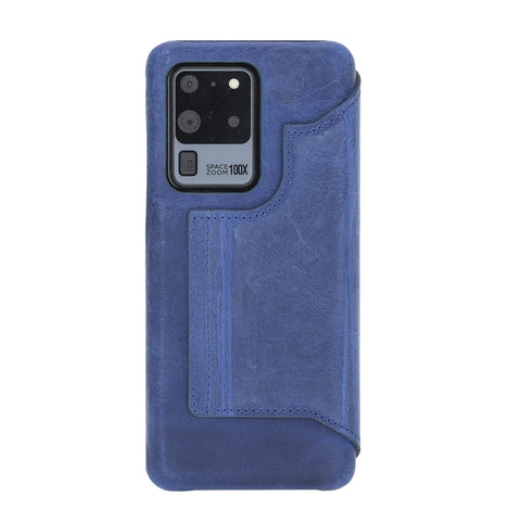 Venice RFID Blocking Leather Wallet Stand Case for Samsung Galaxy S20 Ultra