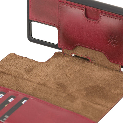 Florence RFID Blocking Leather Wallet Case for Samsung Galaxy Note 20