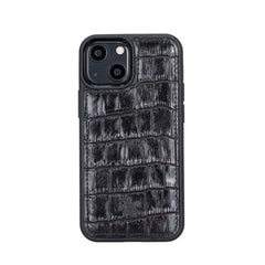 Funda de cuero Lucca Snap On para iPhone 13 Mini