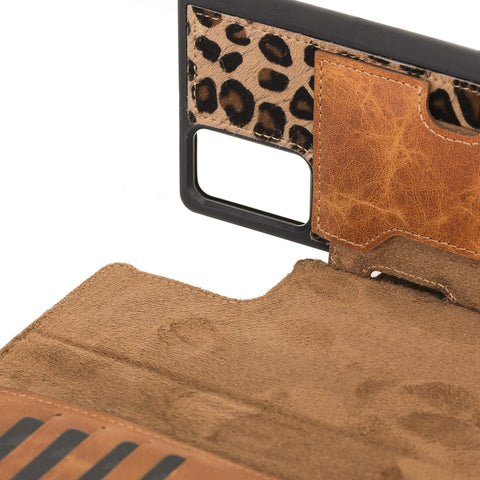 Florence RFID Blocking Leather Wallet Case for Samsung Galaxy Note 20