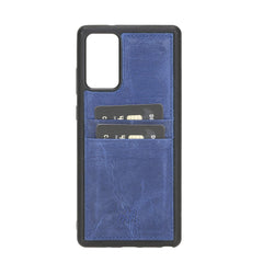 Funda tipo billetera de cuero Capri Snap On para Samsung Galaxy Note 20