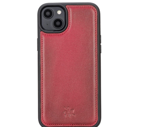Lucca Snap On Leather Case for iPhone 14 Plus