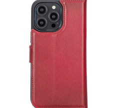 Ravenna RFID Blocking Detachable Leather Wallet Case for iPhone 14 Pro Max