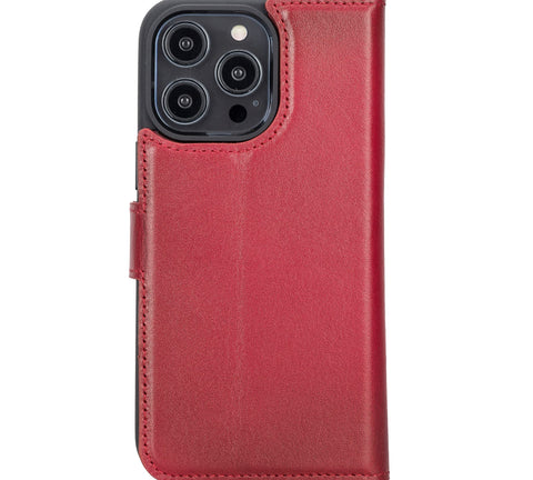 Ravenna RFID Blocking Detachable Leather Wallet Case for iPhone 14 Pro Max