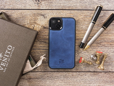 Lucca Snap On Leather Case for iPhone 13