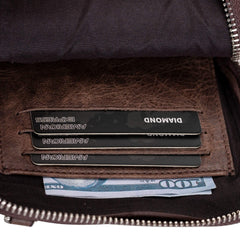 Ferrara Unisex Crossbody Leather Phone Purse