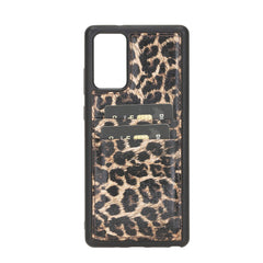 Funda tipo billetera de cuero Capri Snap On para Samsung Galaxy Note 20