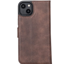 Funda tipo billetera de cuero desmontable con bloqueo RFID Ravenna para iPhone 14 Plus