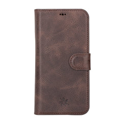 Funda tipo billetera de cuero con bloqueo RFID Florence para iPhone 14 Plus