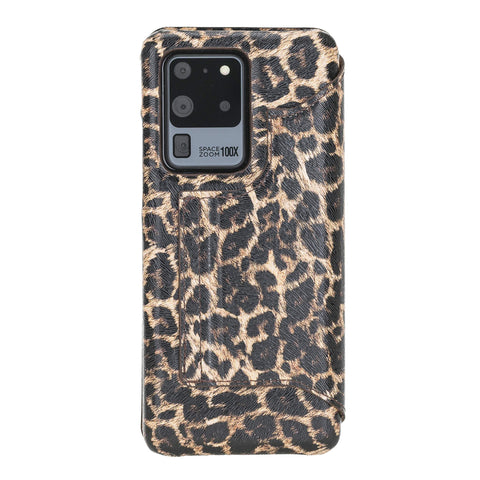 Venice RFID Blocking Leather Wallet Stand Case for Samsung Galaxy S20 Ultra