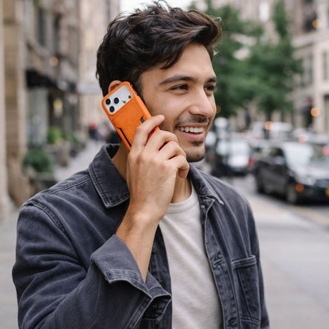 Florence RFID Blocking Leather Wallet Case for iPhone 17 Pro