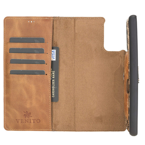 Florence RFID Blocking Leather Wallet Case for Samsung Galaxy Note 20