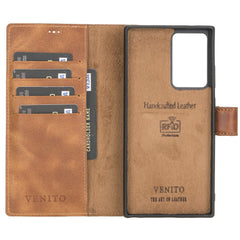 Florence - Funda tipo cartera de piel con bloqueo RFID para Samsung Galaxy Note 20 Ultra