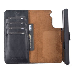 Florence-flex Funda tipo billetera de cuero con bloqueo RFID para Samsung Galaxy S21 FE