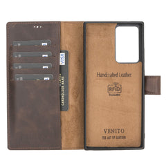 Florence - Funda tipo cartera de piel con bloqueo RFID para Samsung Galaxy Note 20 Ultra