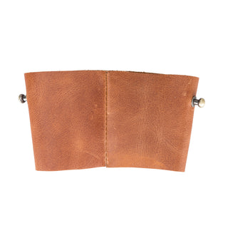 Salerno Leather Coffee Cup Carrying Case